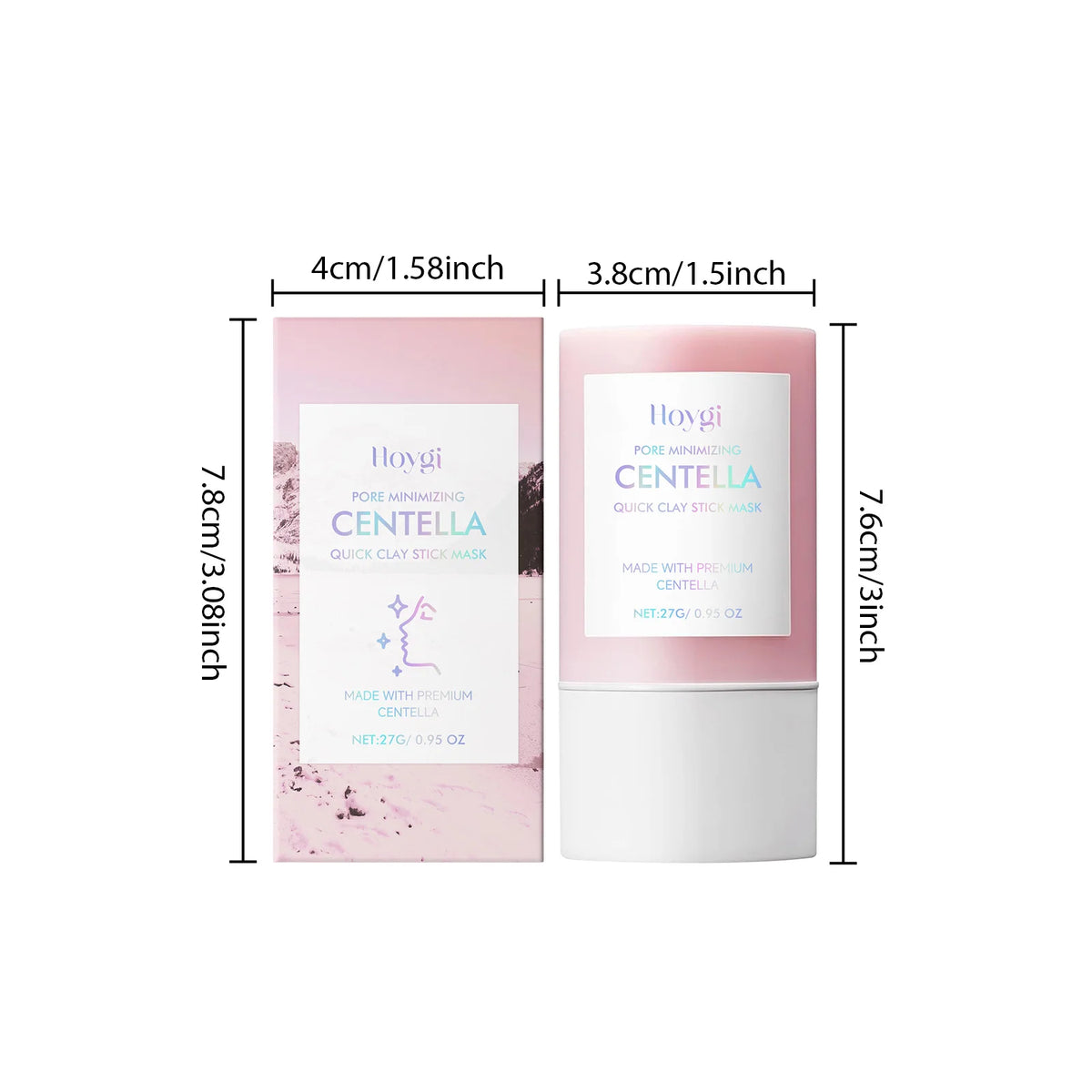 Centella Clay Stick Mask Bentonite Deep Cleansing