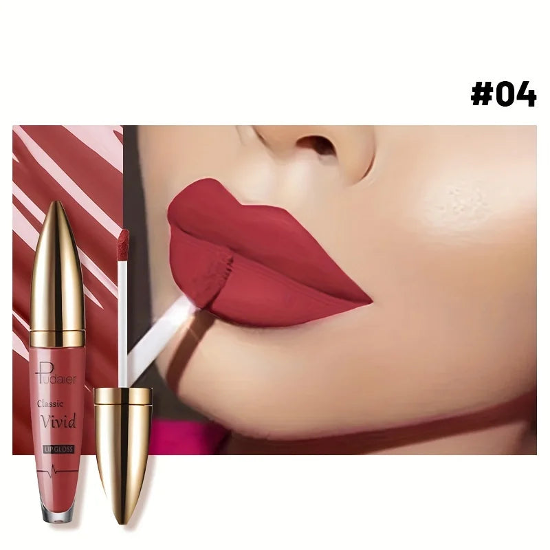 High Pigmented Matte Lip Glaze Long Lasting Makeup