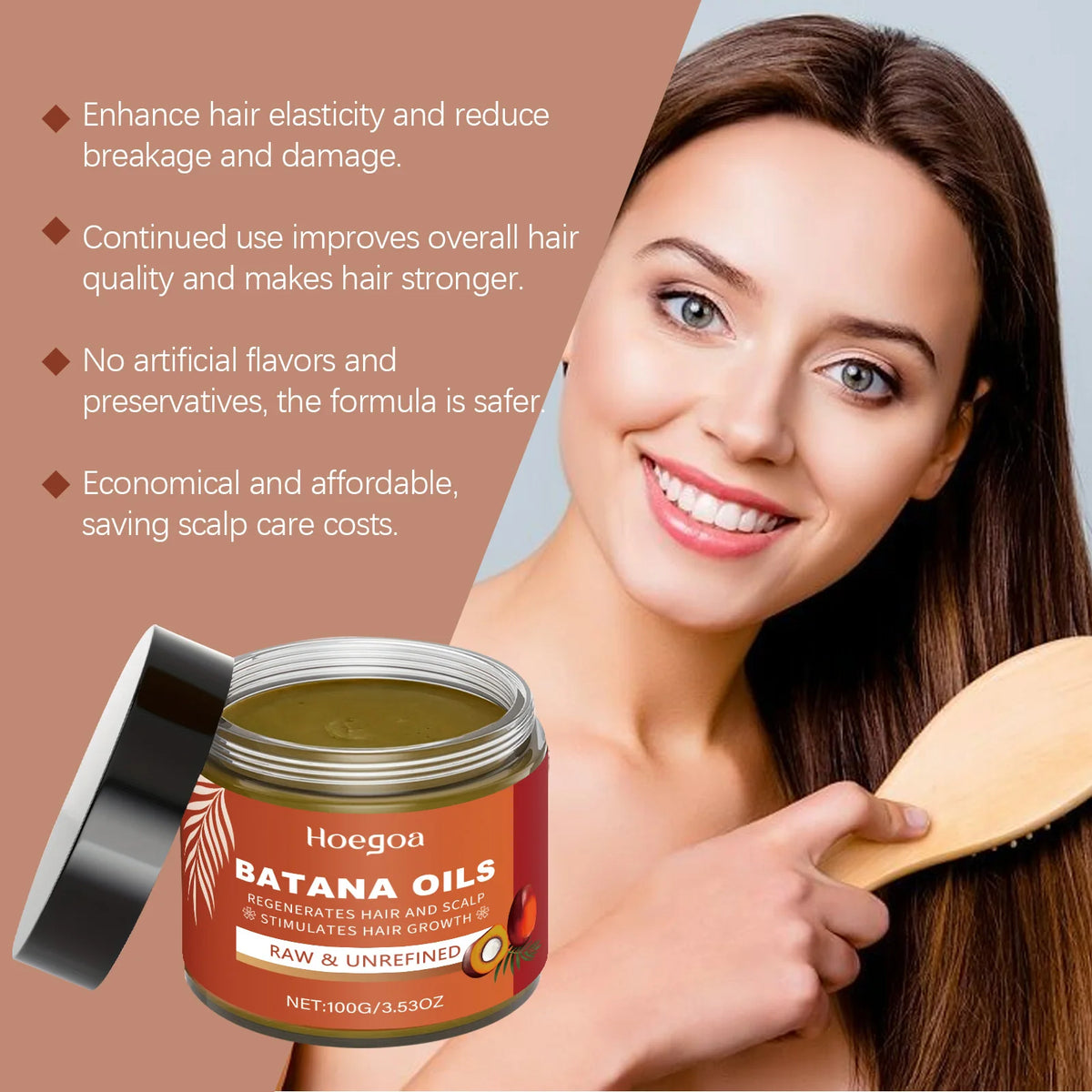 Batana Oil Hair Conditioner Smooth Hair Care