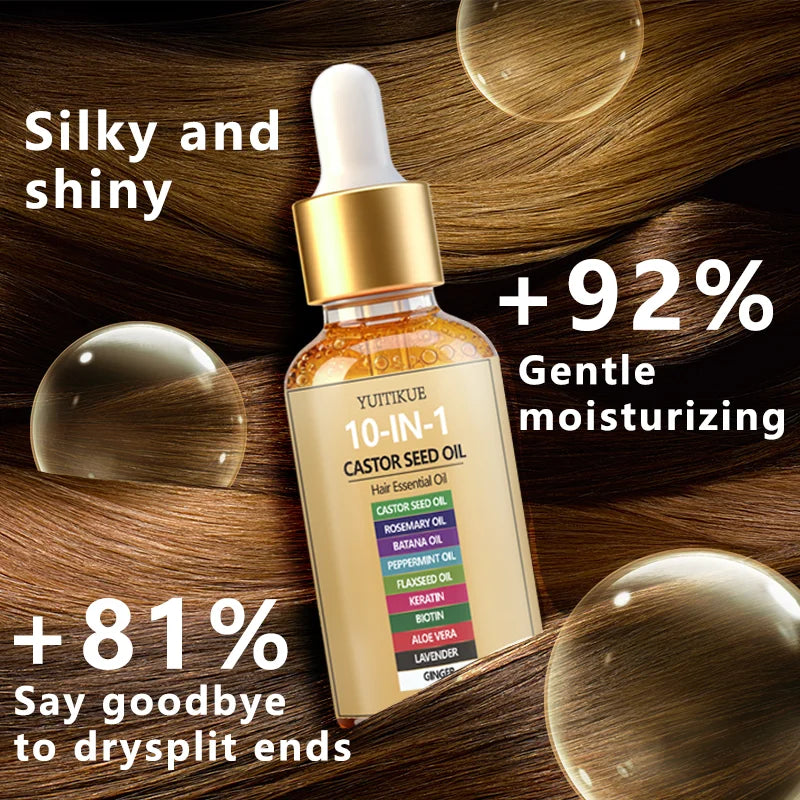 Castor Batana Rosemary Biotin Hair Oil