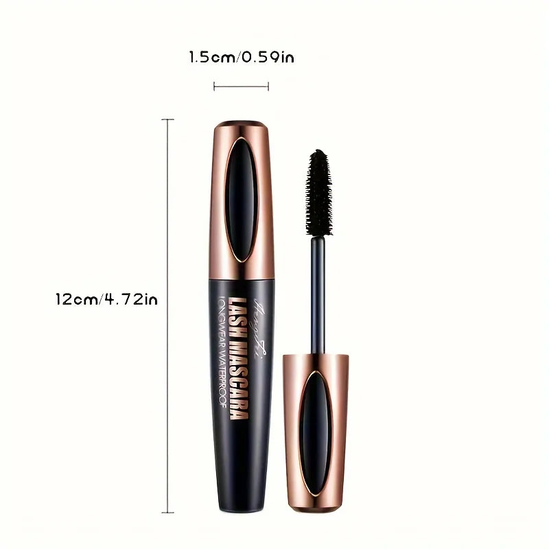 4D Black Lash Mascara Waterproof Smudge Proof Long Lasting