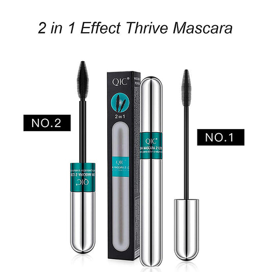 Double In One Silk Fiber Waterproof Mascara
