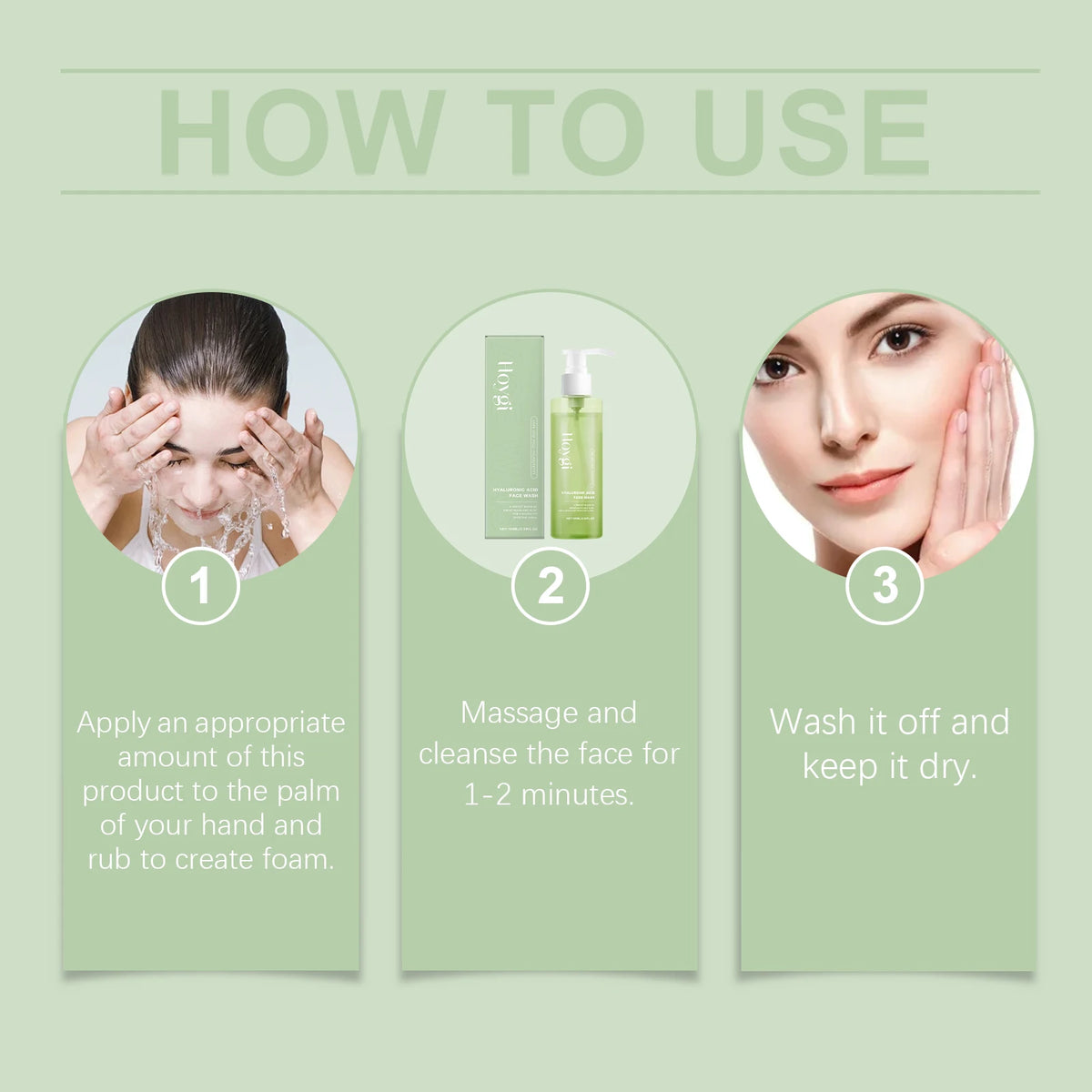 Hyaluronic Acid Facial Cleansing Gel