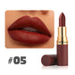 Six Color Matte Velvet Lipstick Nude Coffee Makeup