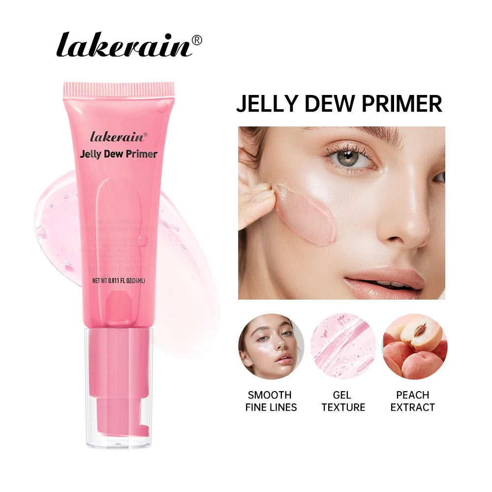 Peach Jelly Dew Hydrating Face Primer Gel Makeup