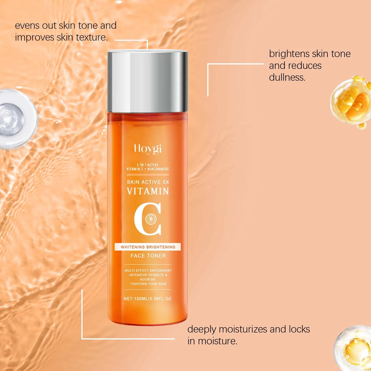 Vitamin C Niacinamide Hydrating Facial Toner 100ml