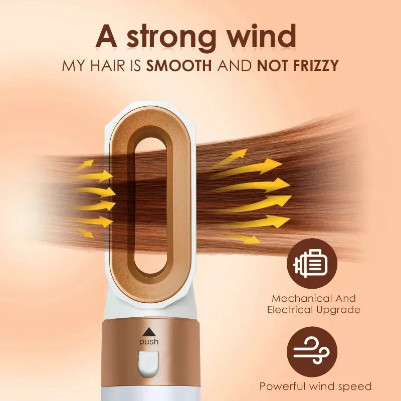 Five In One Hair Dryer Brush Styling Tool Set