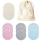 12 Piece Reusable Bamboo Cotton Makeup Remover Pads