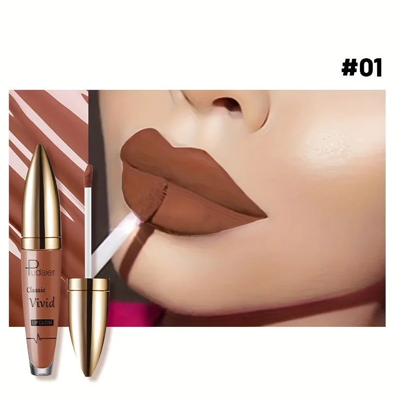 High Pigmented Matte Lip Glaze Long Lasting Makeup