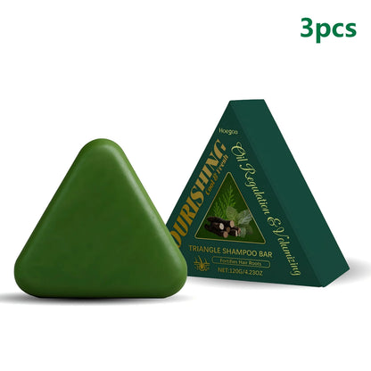 Triangle Polygonum Multiflorum Peppermint Shampoo Bar