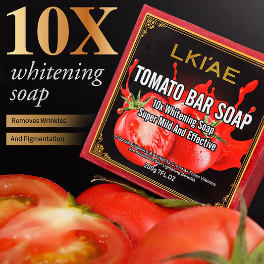 Organic Tomato Soap Bar Face Body Cleansing