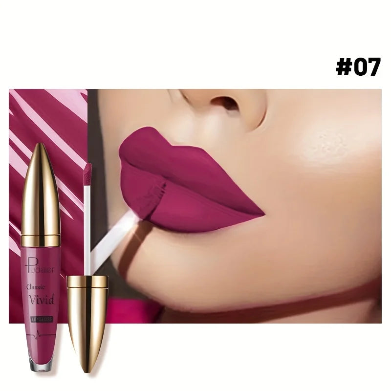 High Pigmented Matte Lip Glaze Long Lasting Makeup