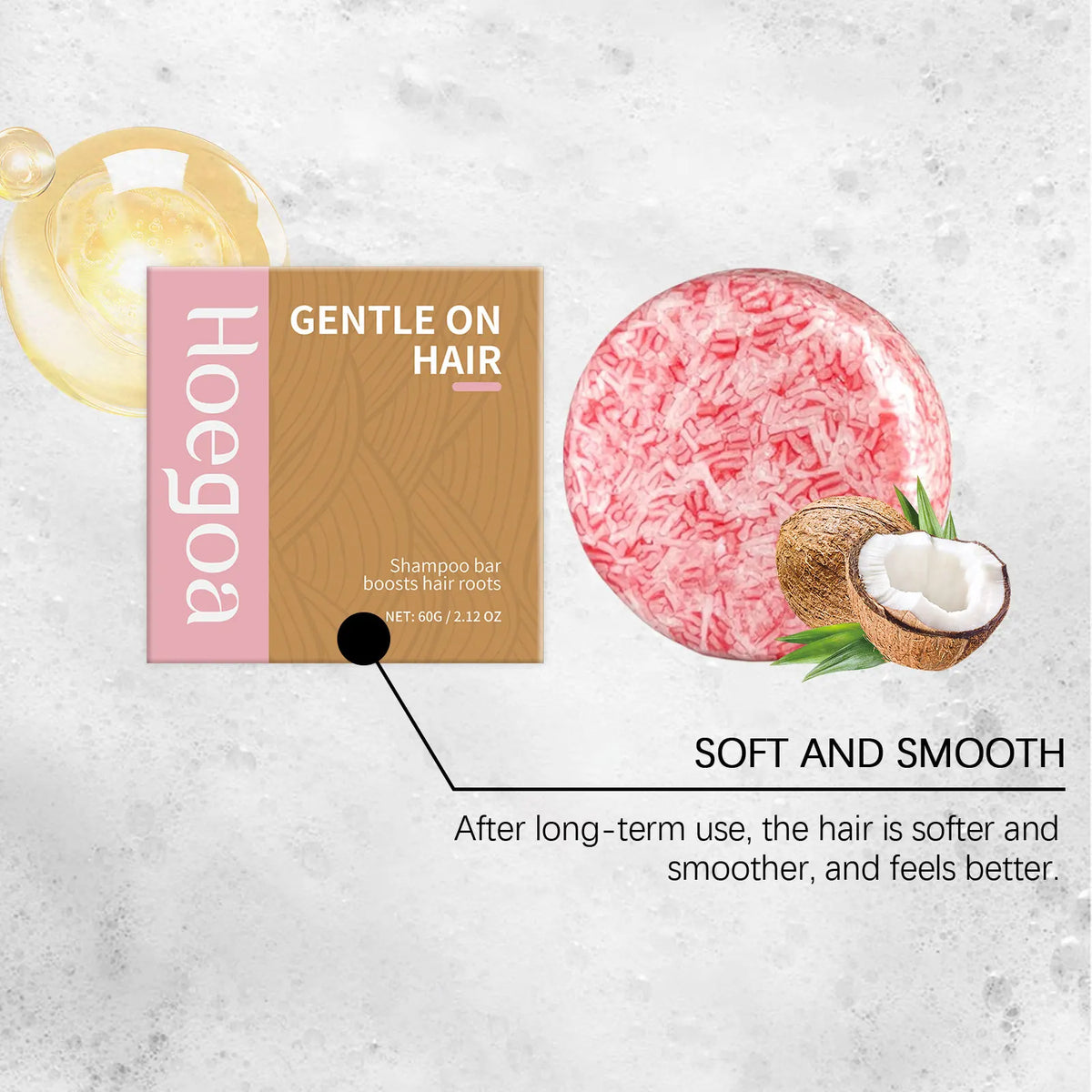 60G Shampoo Bar Hair Root Care