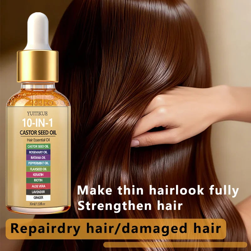 Castor Batana Rosemary Biotin Hair Oil