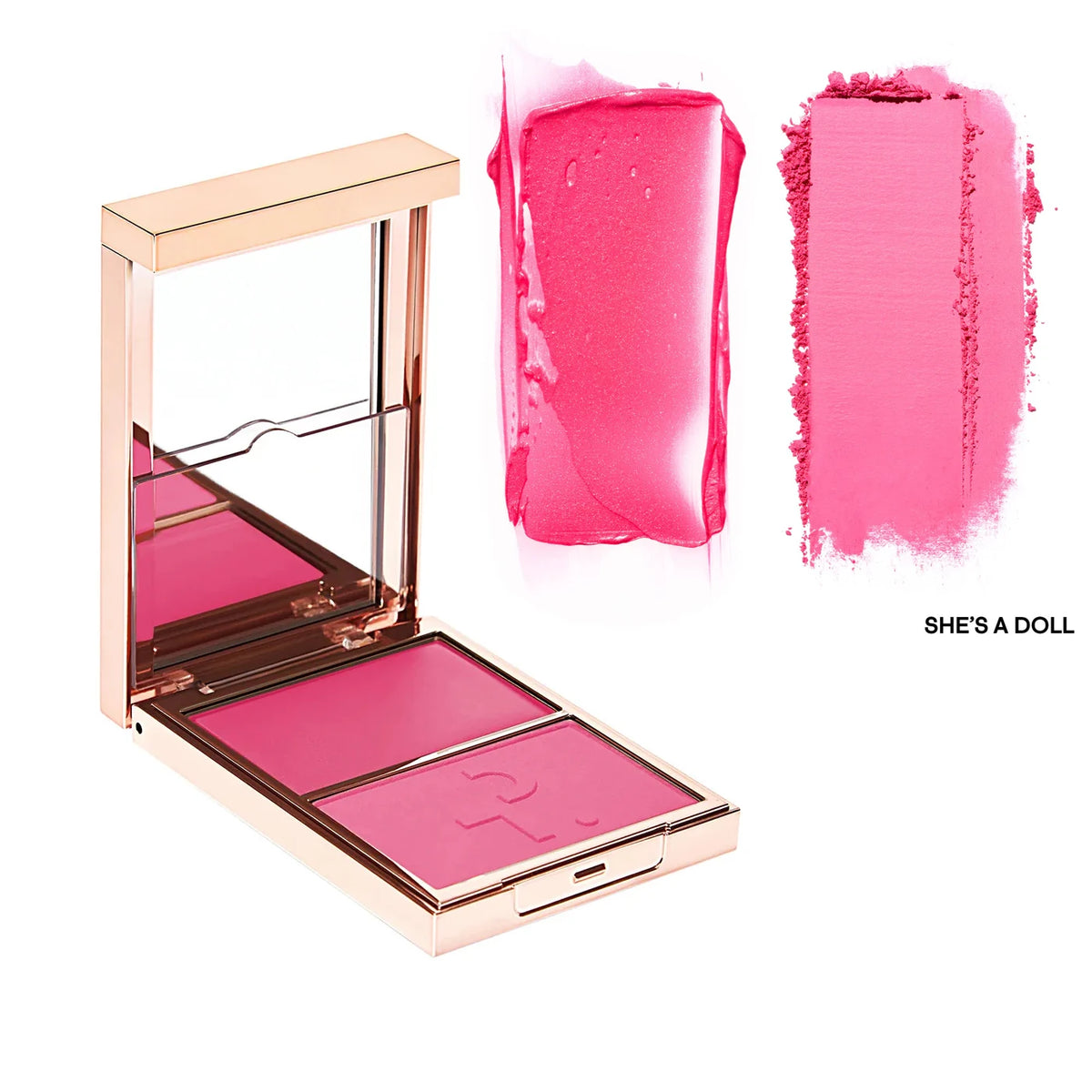 Double Take Cream Powder Blush Duo