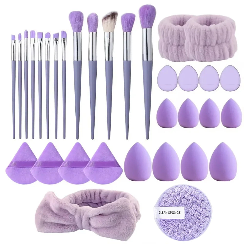 20 Piece Makeup Sponge Blender Foundation Concealer Kit