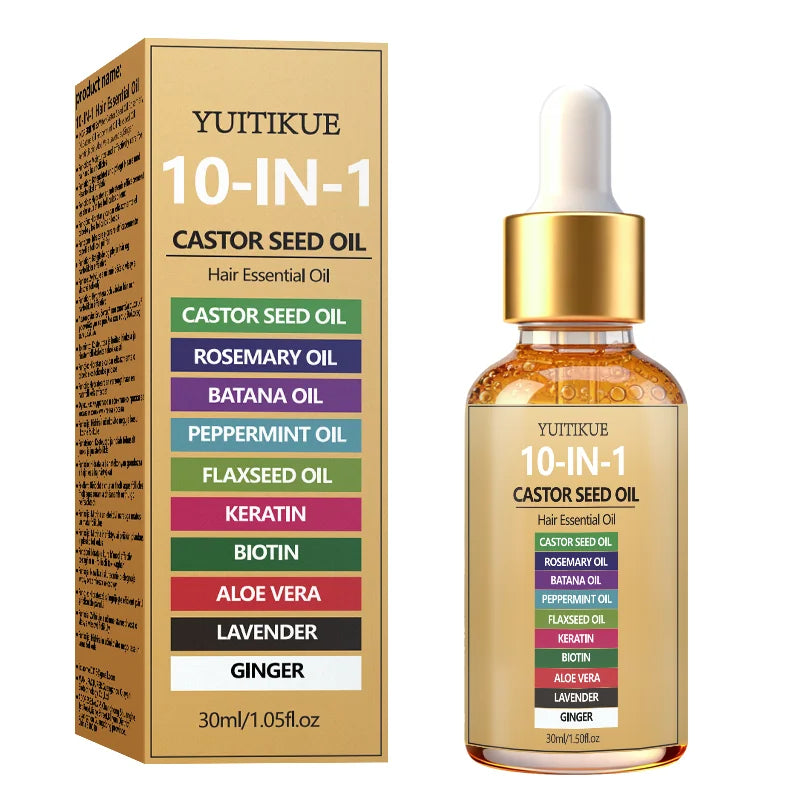 Castor Batana Rosemary Biotin Hair Oil