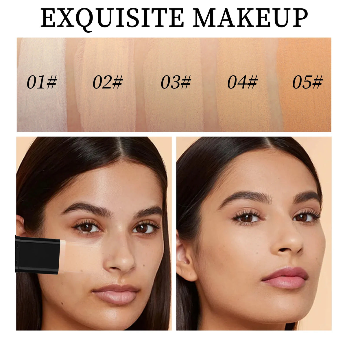 Two In One Concealer Foundation Stick Makeup