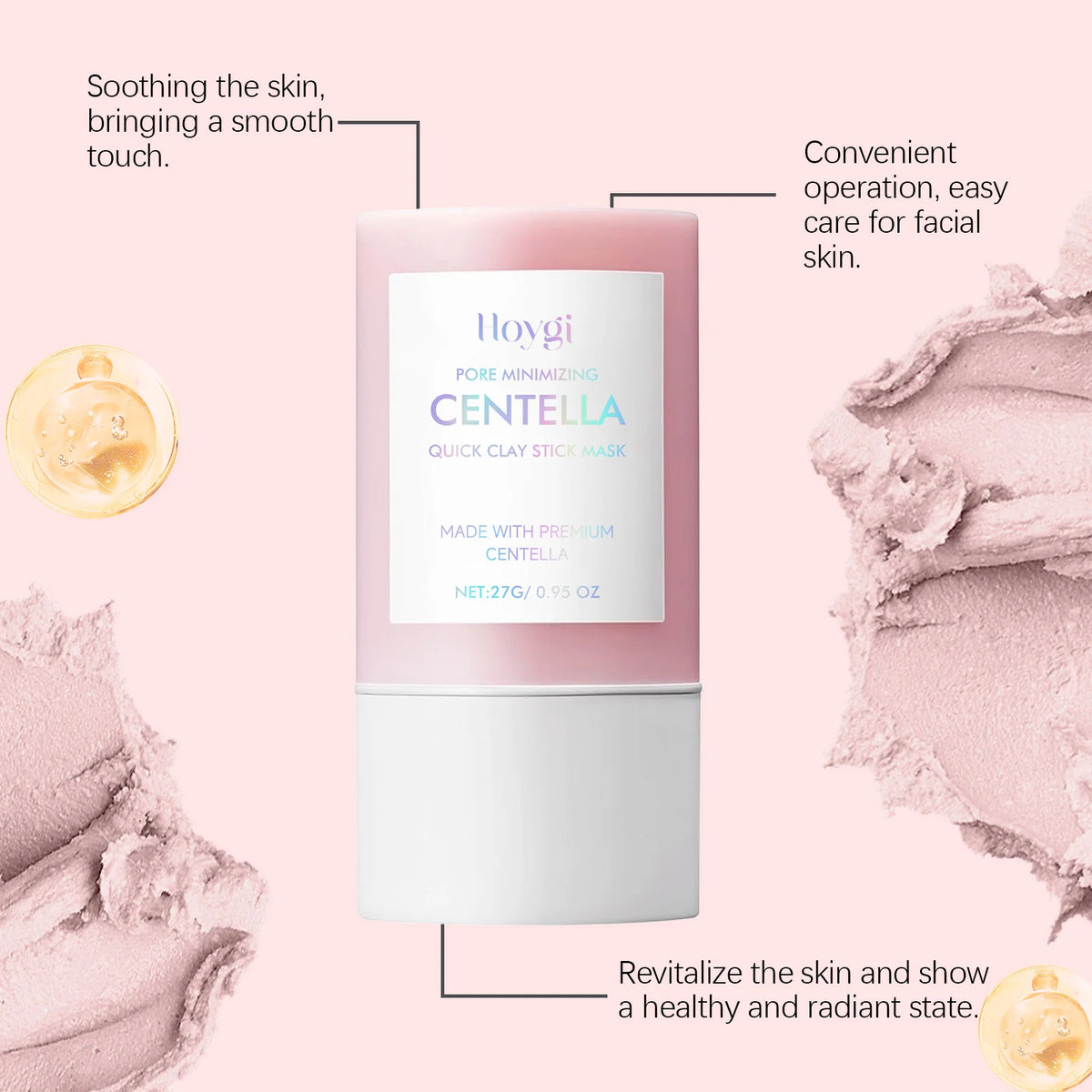 Centella Clay Stick Mask Bentonite Deep Cleansing