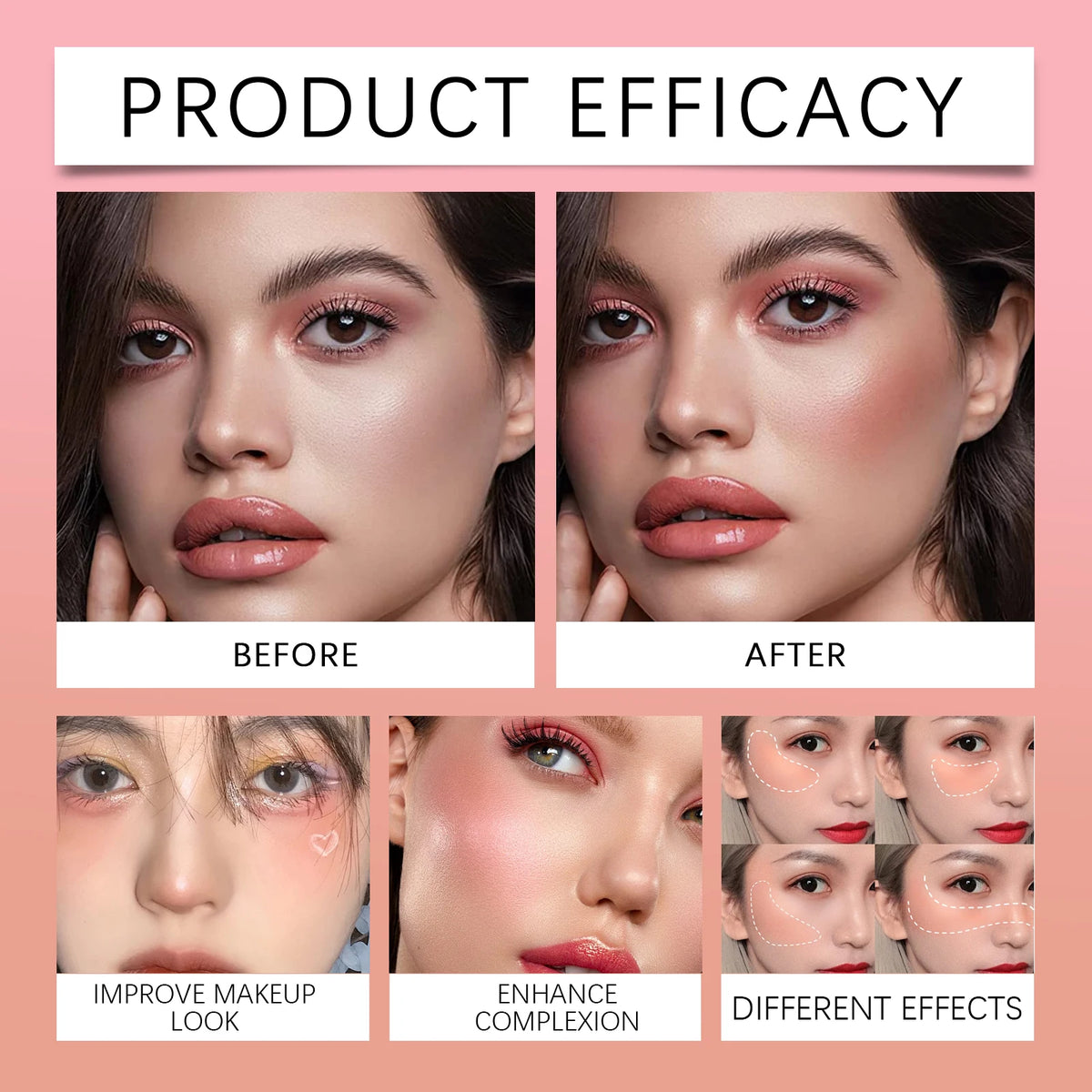 Velvet Cream Blush Mud Glow Hyaluronic Acid Makeup