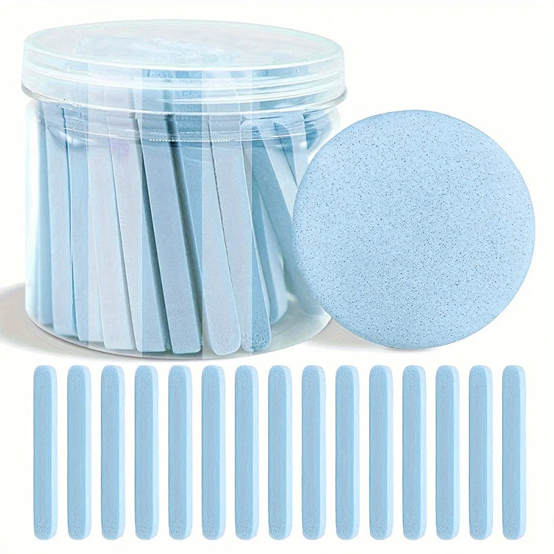 Compressed Face Wash Puff Cleansing Sponge Storage Box