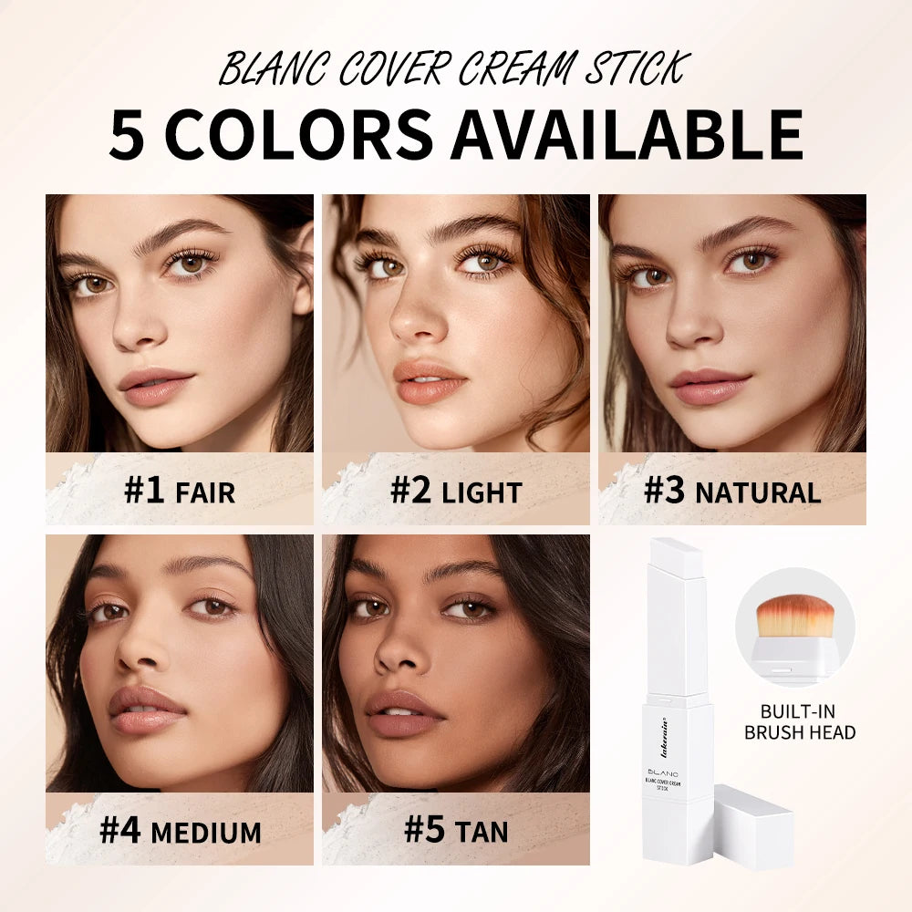 Color Changing Foundation Stick High Coverage Korean Makeup