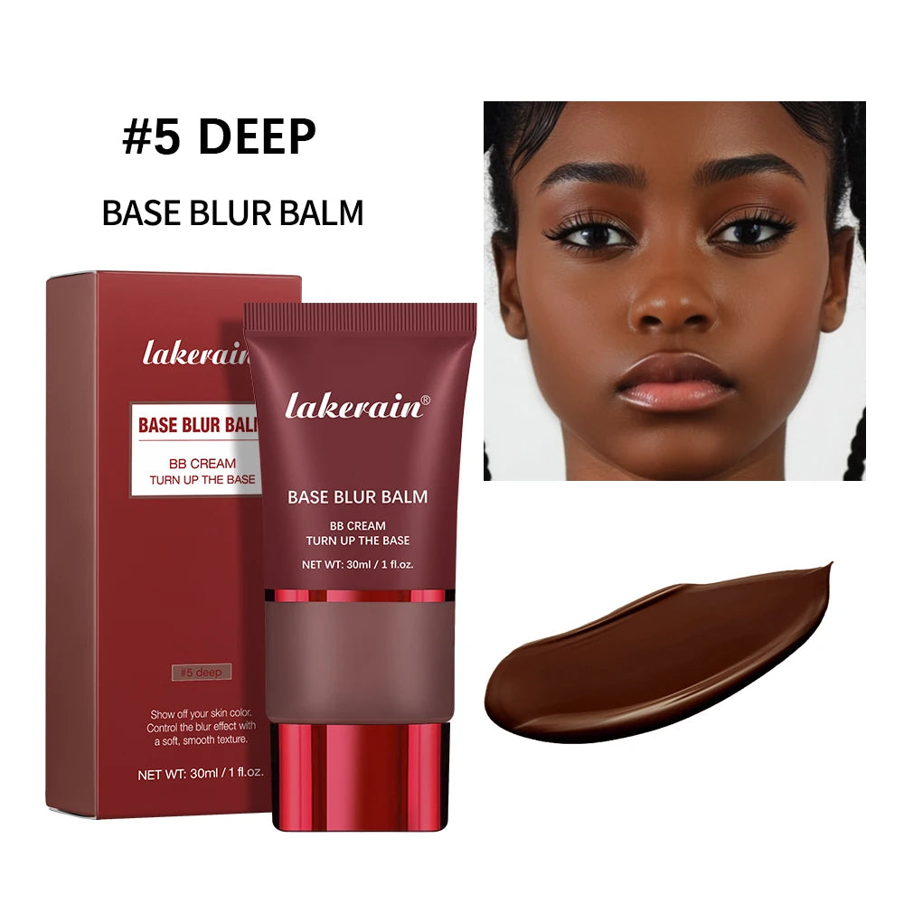 Five Color Matte Liquid Foundation Sweat Resistant Makeup