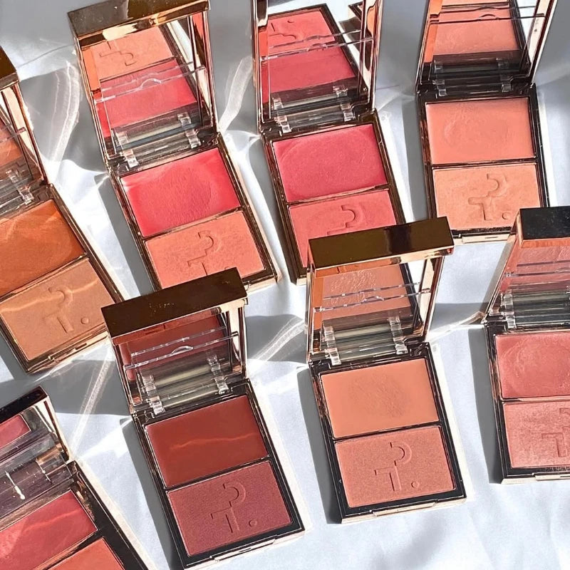 Double Take Cream Powder Blush Duo