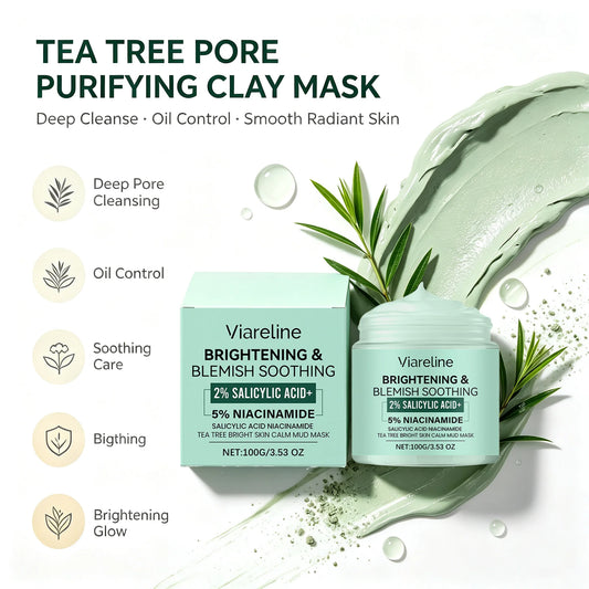 Tea Tree Clay Mask Pore Purifying Oil Control