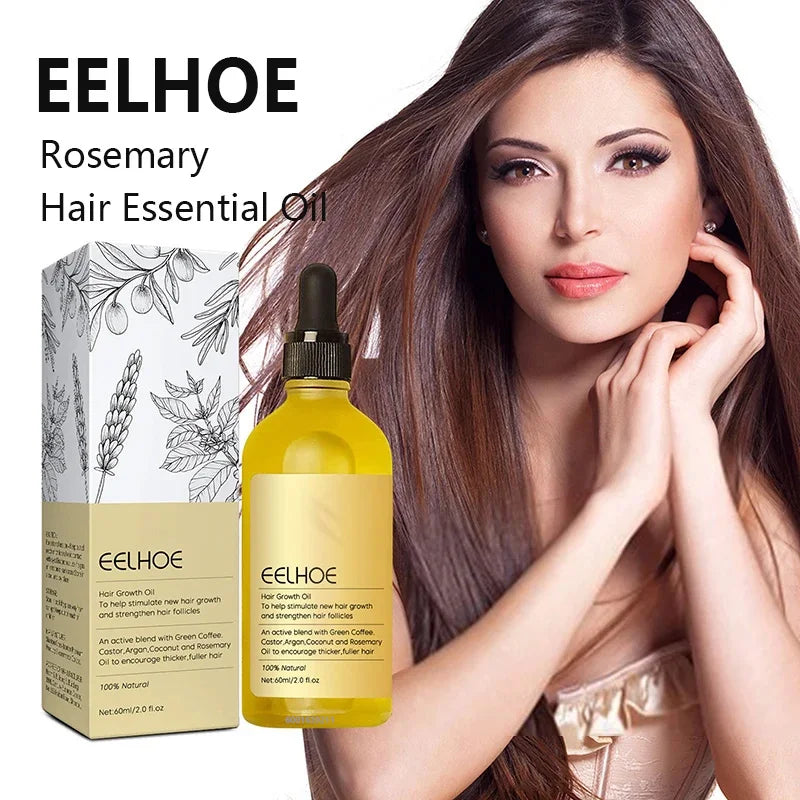 Natural Rosemary Hair Growth Oil Scalp Nourishing Serum