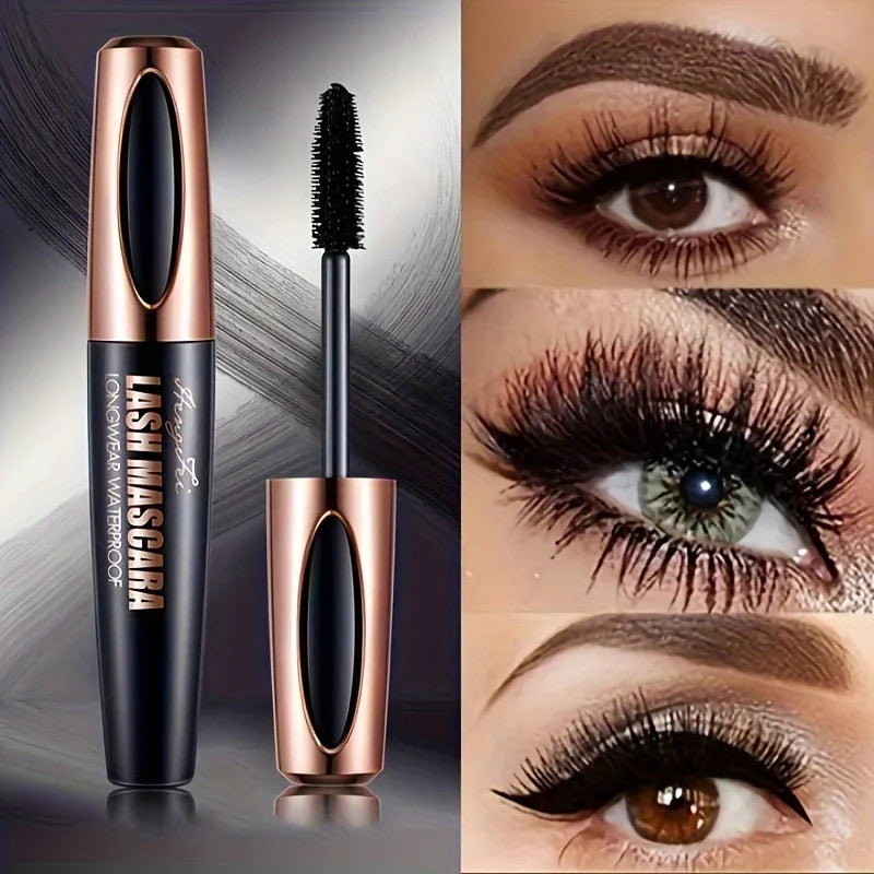 4D Black Lash Mascara Waterproof Smudge Proof Long Lasting