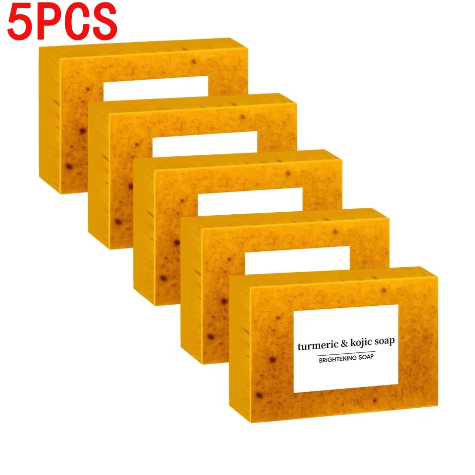 Turmeric Herbal Soap Bar Face Body Cleansing Moisturizing