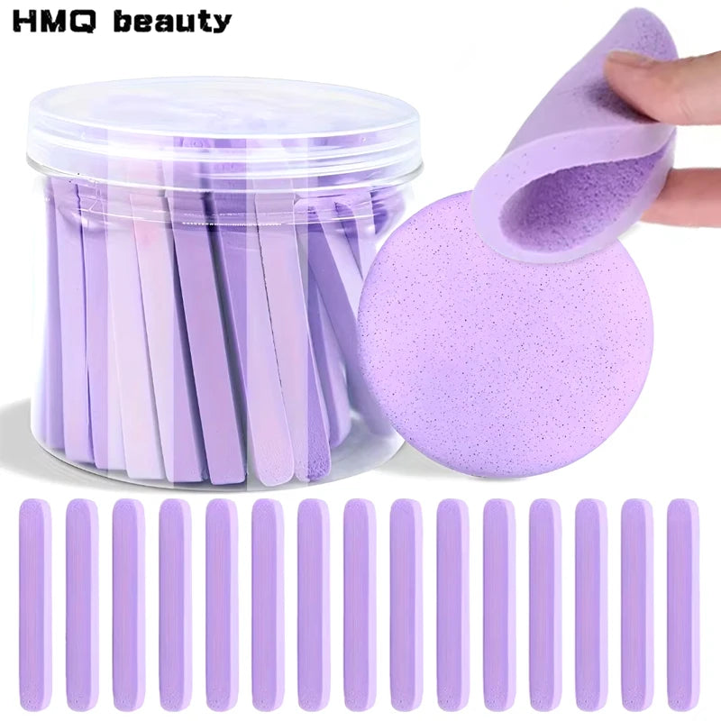 Compressed Face Wash Puff Cleansing Sponge Storage Box