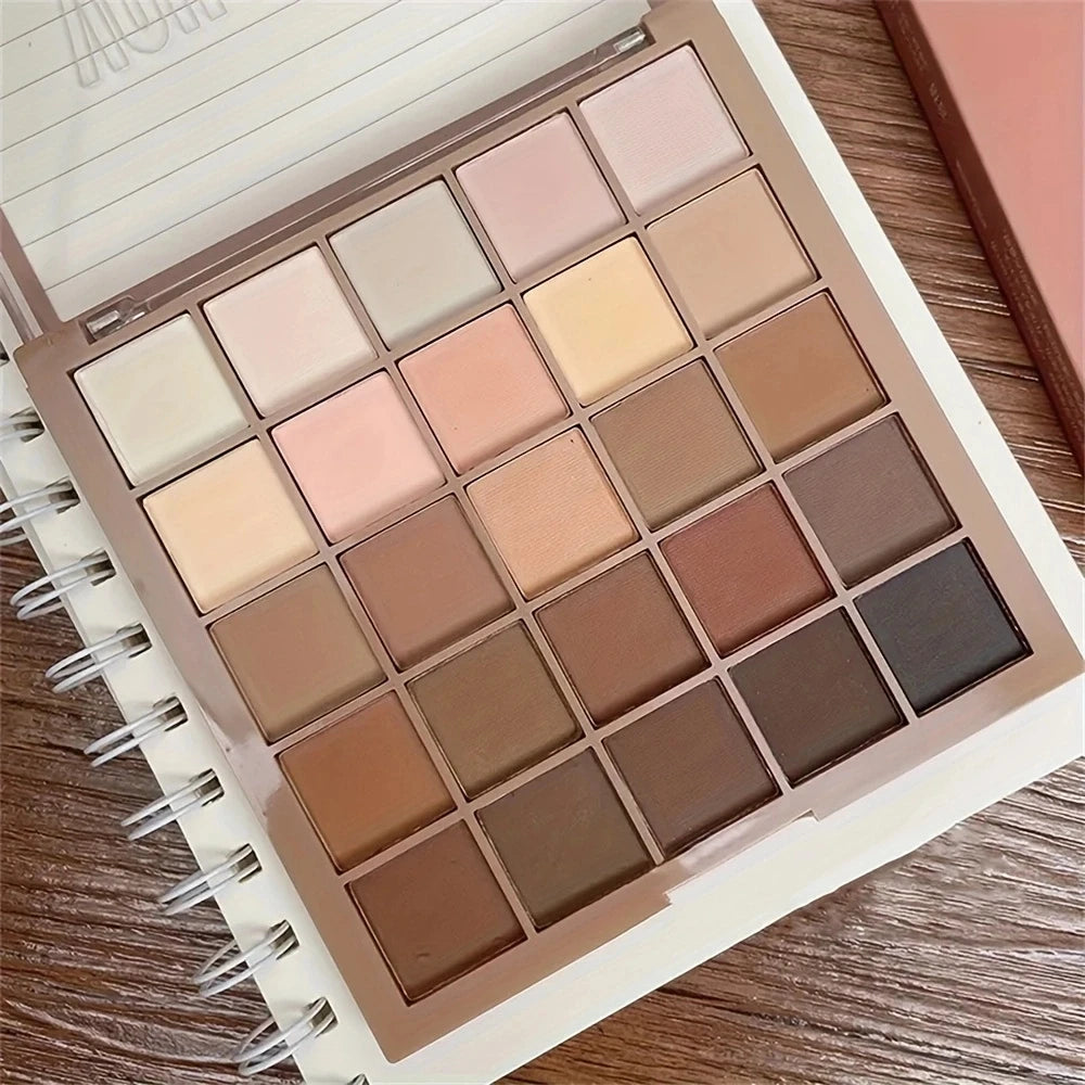 25 Color Neutral Gray Brown Earth Tone Eyeshadow