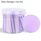 Compressed Face Wash Puff Cleansing Sponge Storage Box