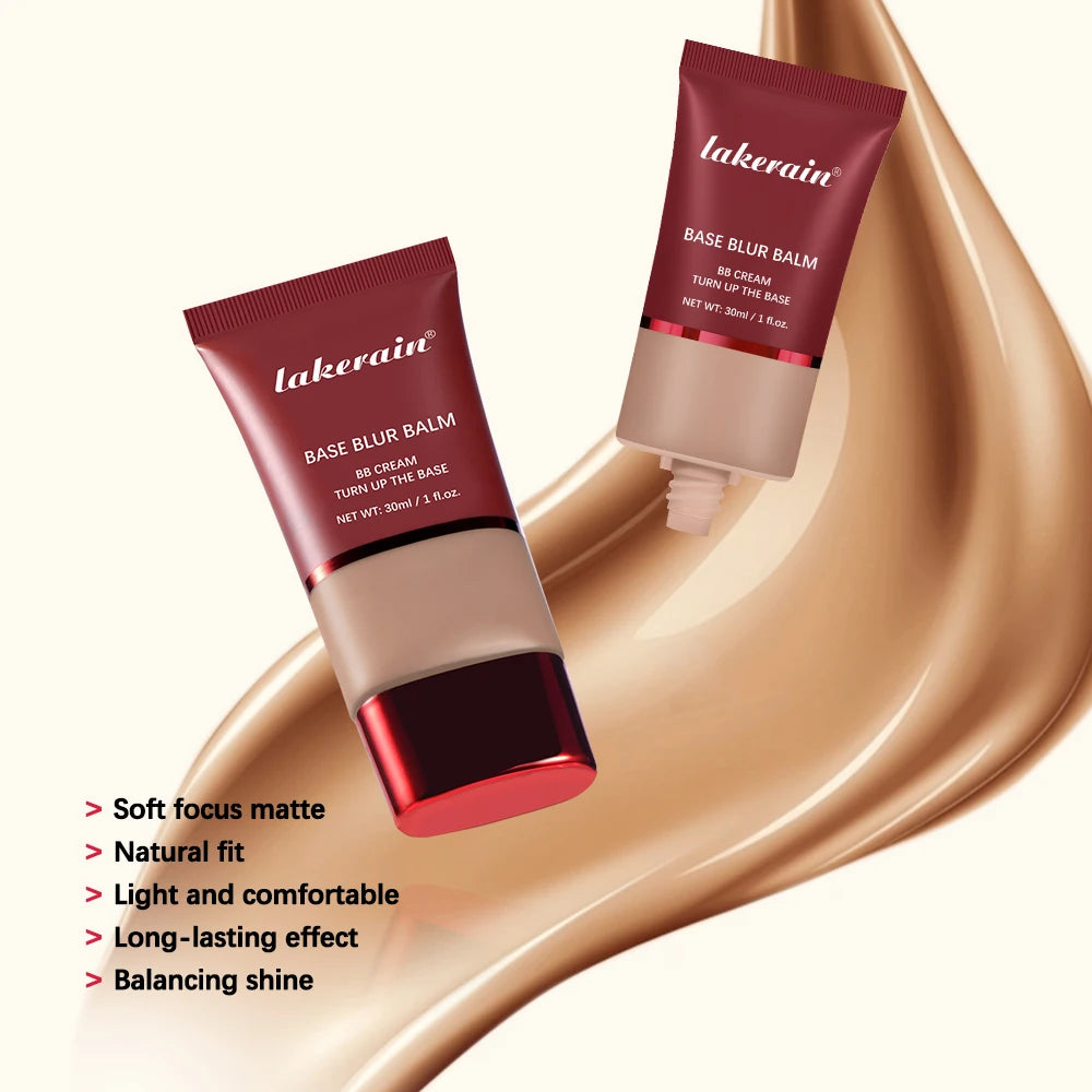 Five Color Matte Liquid Foundation Sweat Resistant Makeup
