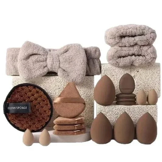 20 Piece Makeup Sponge Blender Foundation Concealer Kit