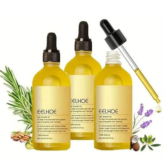 Natural Rosemary Hair Growth Oil Scalp Nourishing Serum