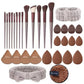 20 Piece Makeup Sponge Blender Foundation Concealer Kit