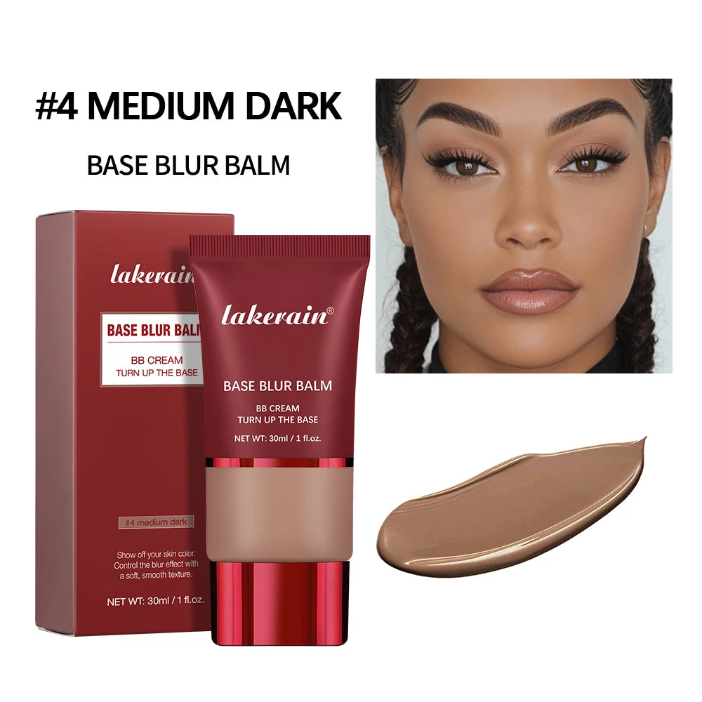 Five Color Matte Liquid Foundation Sweat Resistant Makeup