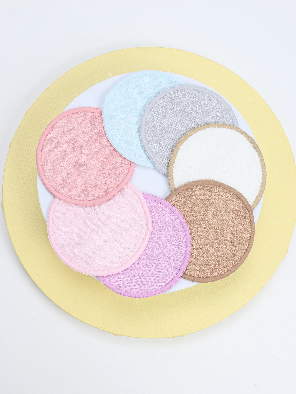 Bamboo Fiber Reusable Makeup Remover Pads Face Cleanser