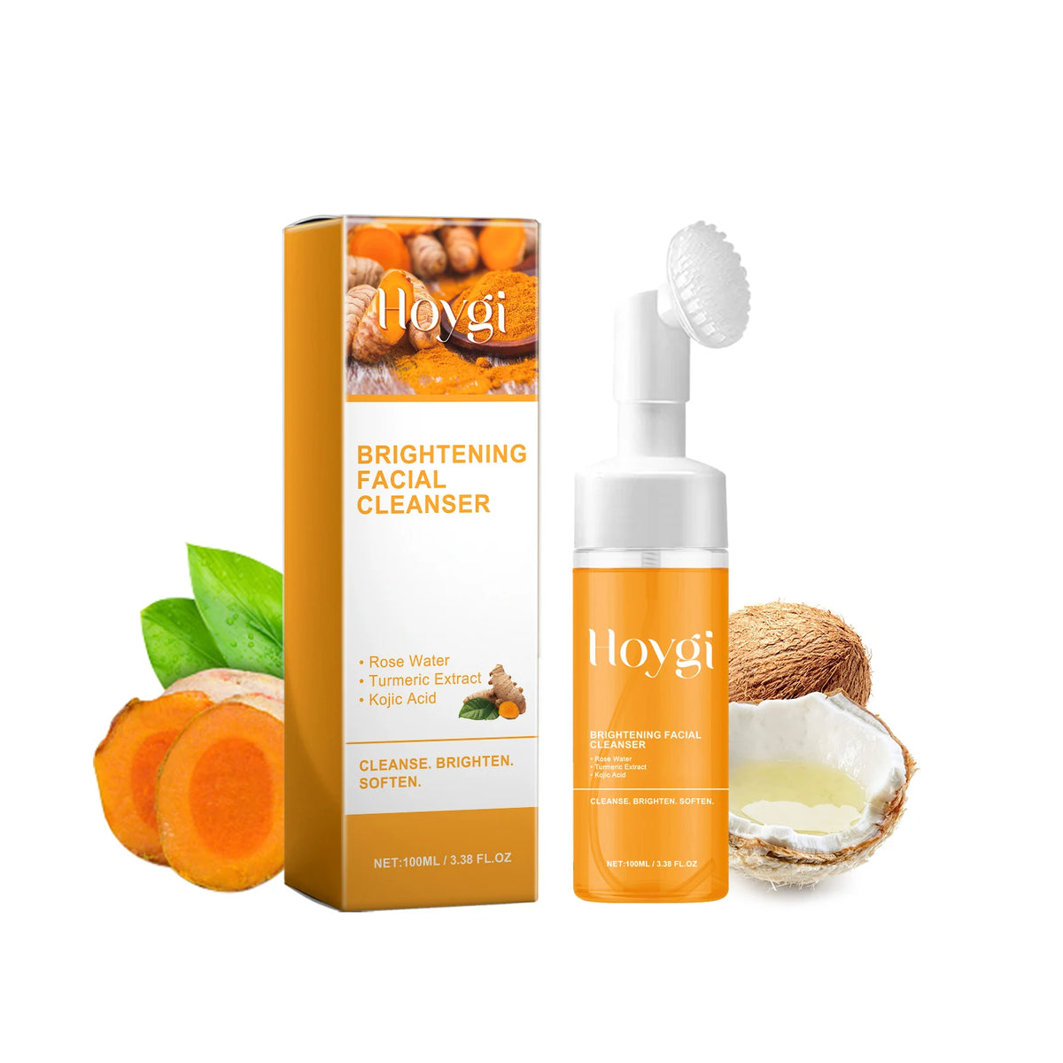 Two In One Turmeric Cleanser Silicone Brush Head