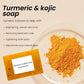 Turmeric Herbal Soap Bar Face Body Cleansing Moisturizing