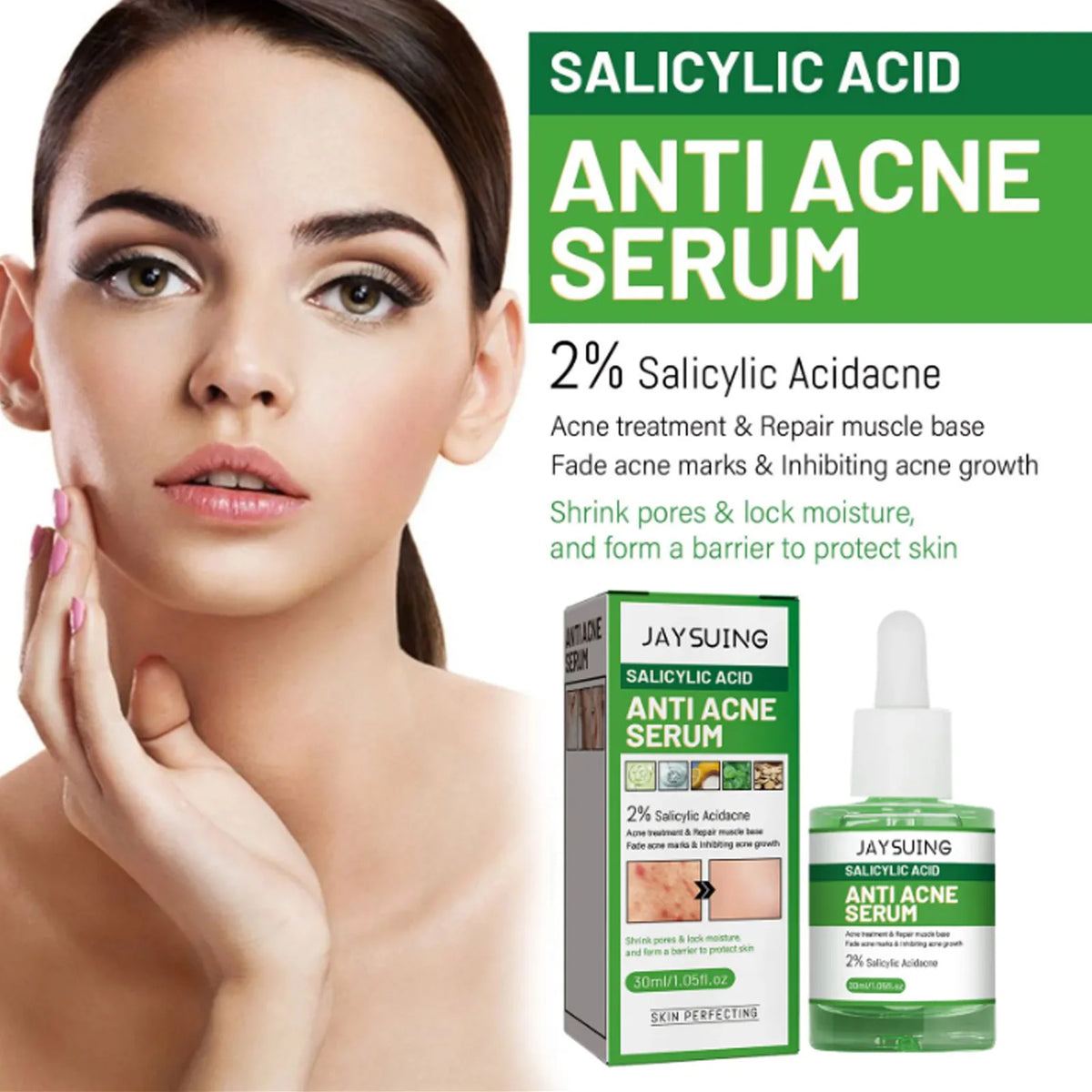 Salicylic Acid Facial Serum Oil Control Pore Care