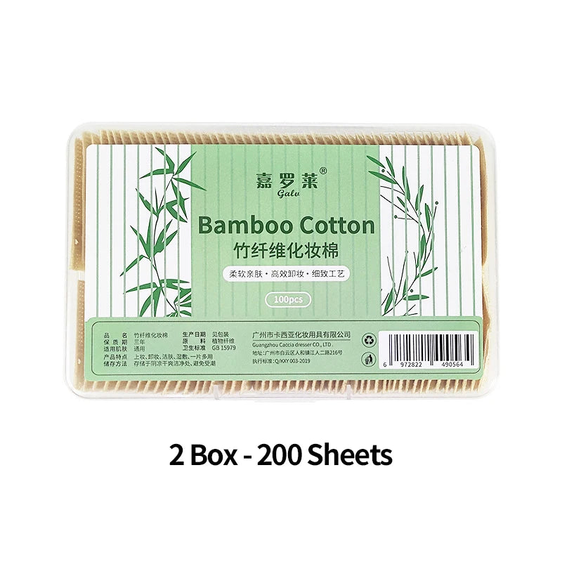 Bamboo Makeup Remover Pads Lint Free