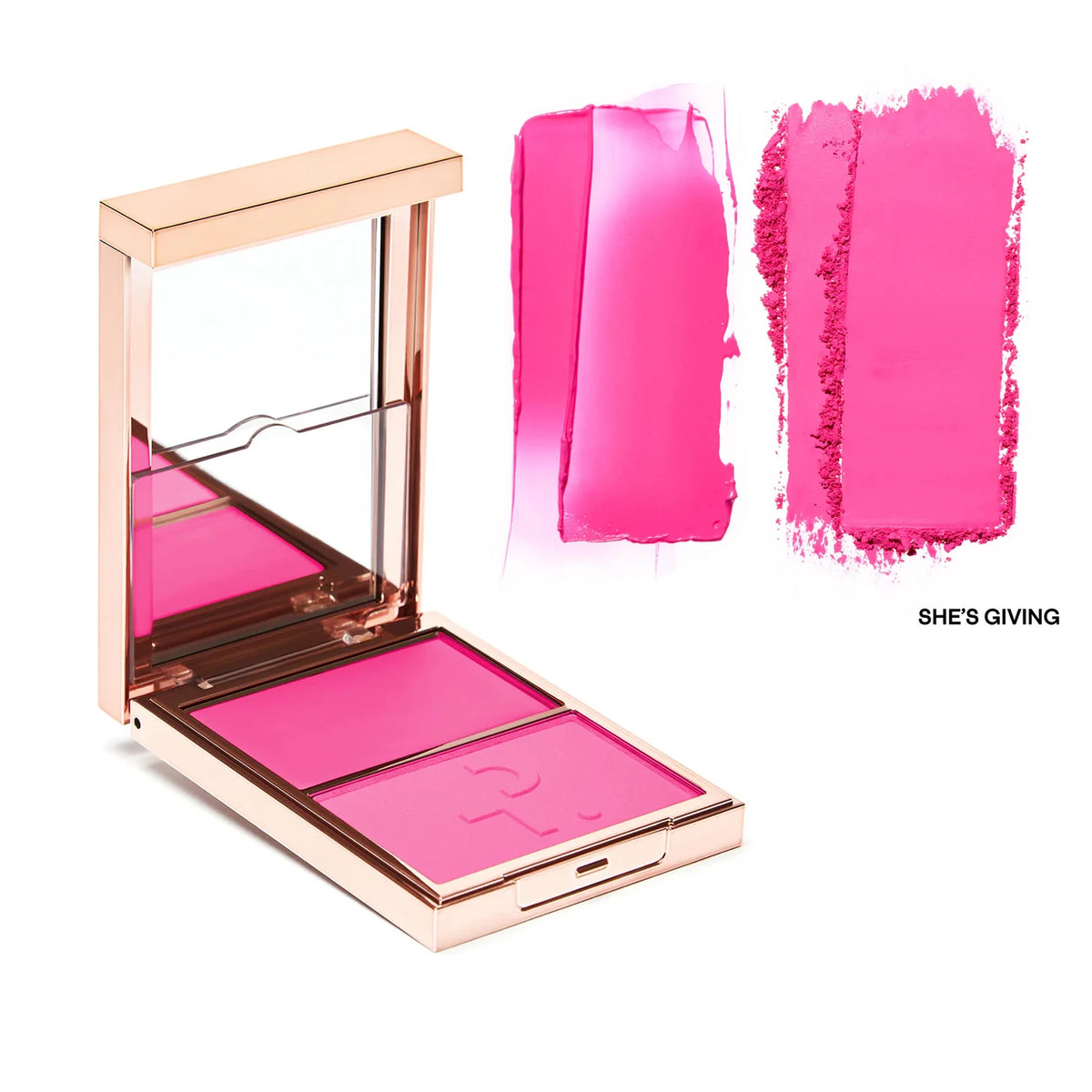 Double Take Cream Powder Blush Duo
