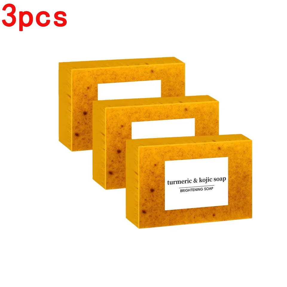 Turmeric Herbal Soap Bar Face Body Cleansing Moisturizing