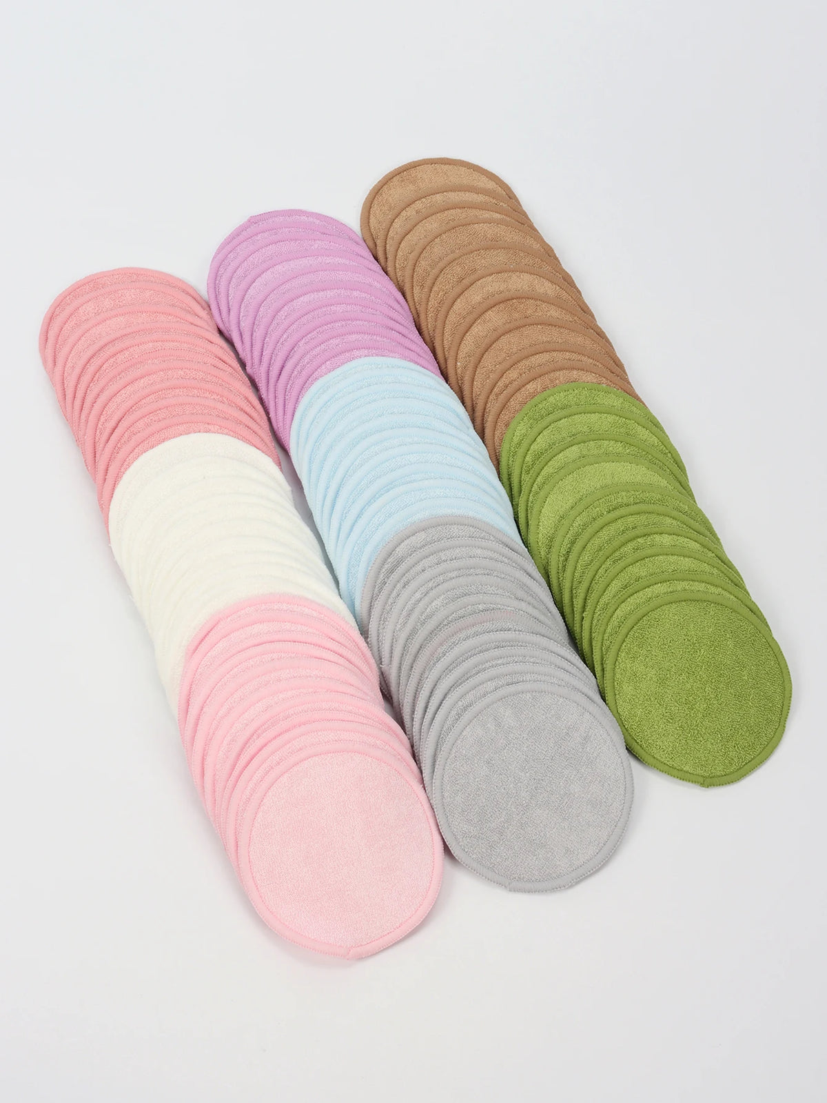 Reusable Makeup Remover Pads Washable Face Cleansing Puffs