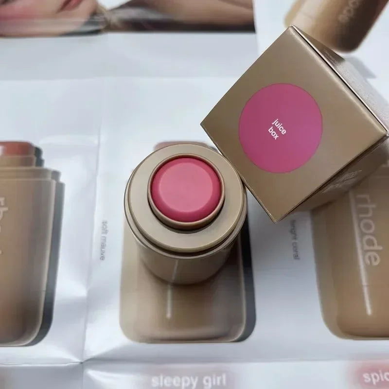 Rhod Pocket Lip Cheek Hydrating Blush Stick Makeup