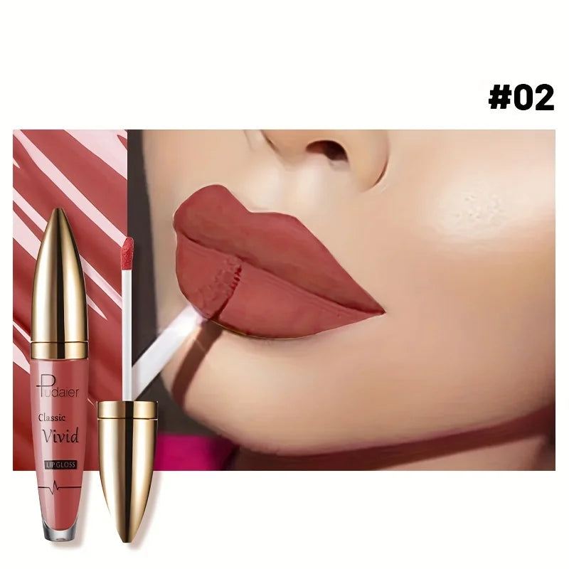 High Pigmented Matte Lip Glaze Long Lasting Makeup